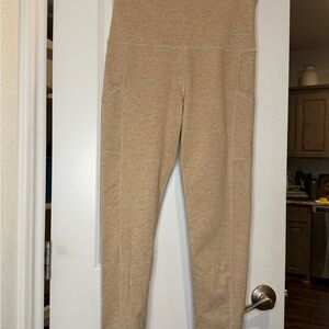 Aerie Heathered Beige Leggings